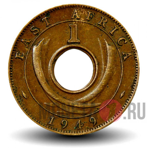 1 цент 1949 года - Восточная Африка - Георг VI