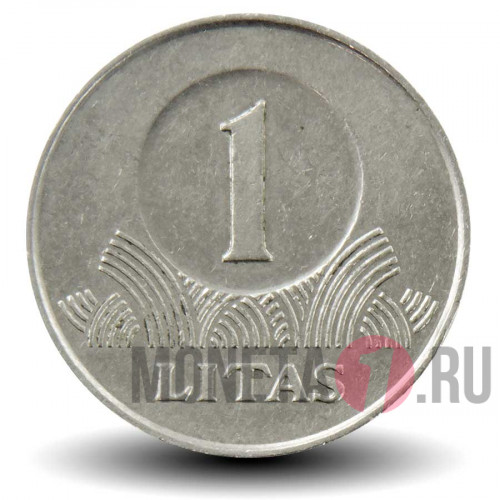 1 лит 2002 года - Литва - Рыцарь