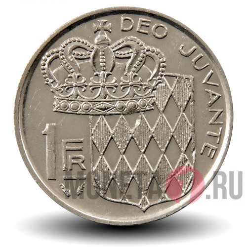 1 франк 1978 года - Монако - Ренье III