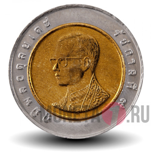 10 бат 2001 года - Тайланд - Храм Ват Арун