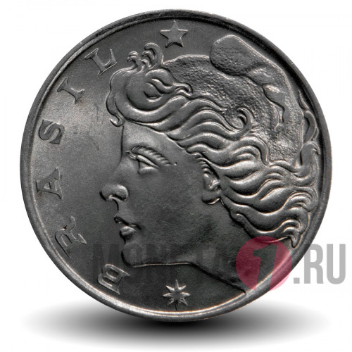 20 сентаво 1977 года - Бразилия