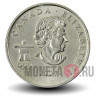 25 центов 2007 года - Горные лыжи - Олимпиада в Ванкувере - Канада