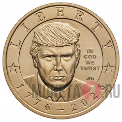 1 доллар США 2026 года - 250 лет независимости - Дональд Трамп