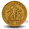 25 франков КФА BCEAO 2002 года - FAO - Западно-Африканские штаты