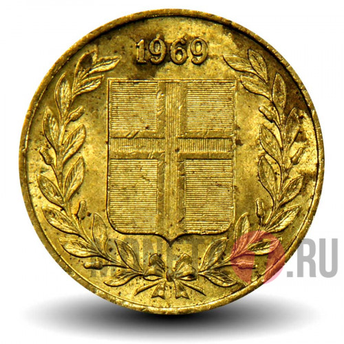 50 эйре 1969 года - Исландия