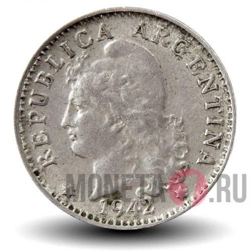 5 сентаво 1942 года - Аргентина