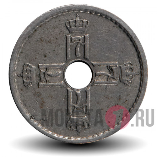 25 эре 1940 года - Норвегия - Хокон VII