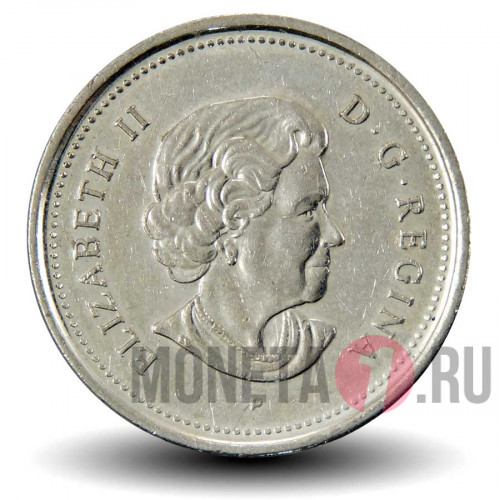 25 центов 2004 года - Остров Сент-Круа - Канада