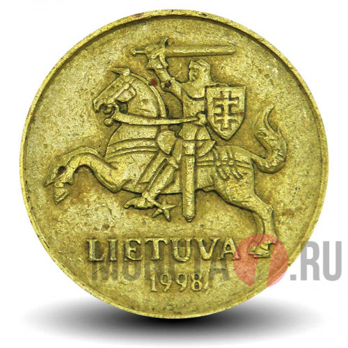 20 центов 1998 года - Литва