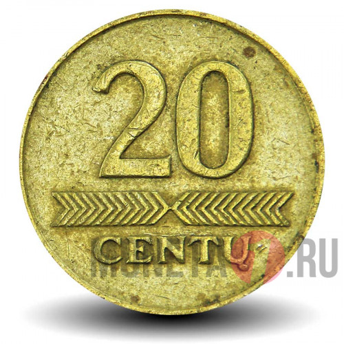 20 центов 1998 года - Литва