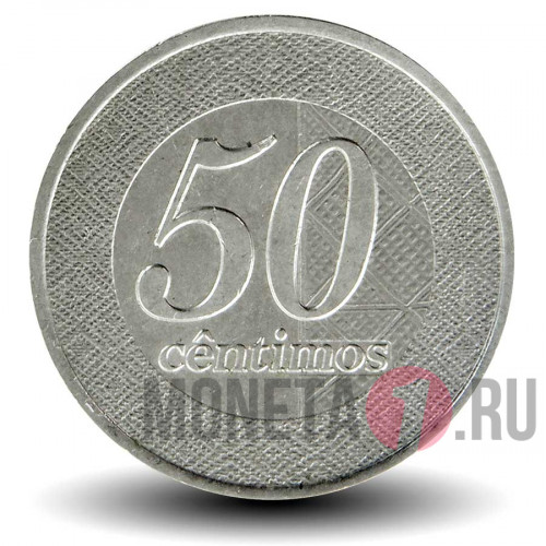 50 сентимо 2012 года - Ангола