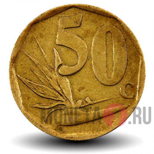 50 центов 2012 года - ЮАР - Цветок Райская птица