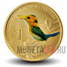 1 доллар 2013 года - Желтоклювый зимородок - Тувалу
