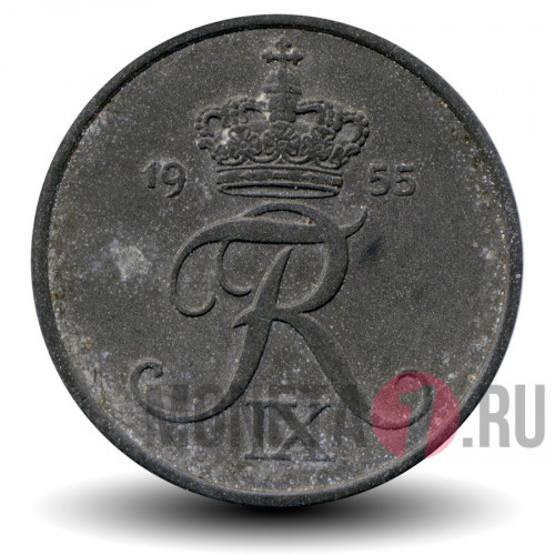5 ore 1955 года - Фредерик IX - Дания