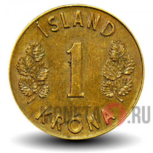 1 крона 1971 года - Исландия