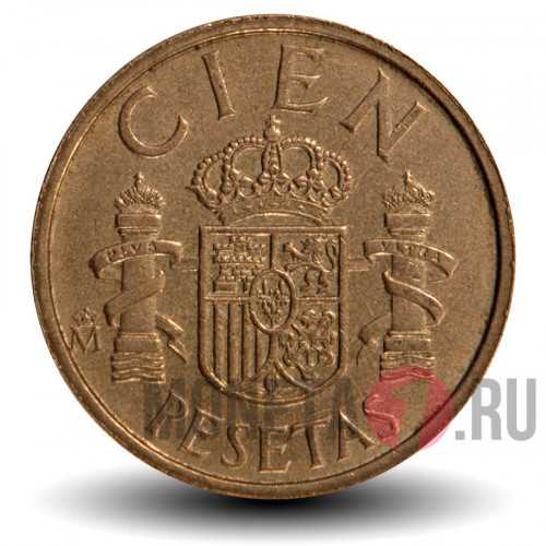 100 песет 1984 года - Хуан Карлос I - Испания