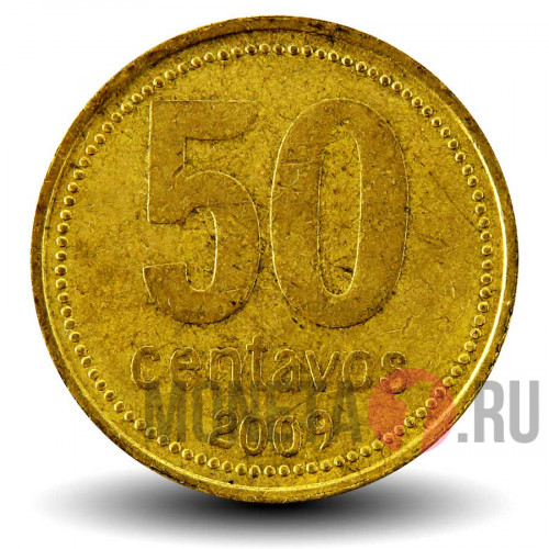 50 сентаво 2009 года - Аргентина