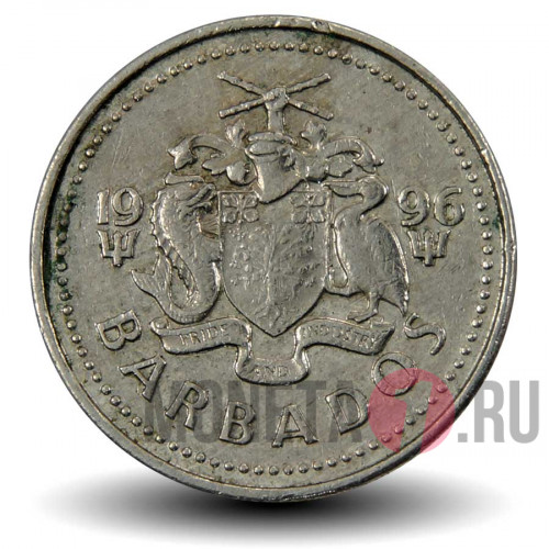 10 центов 1996 года - Барбадос - Морская ласточка