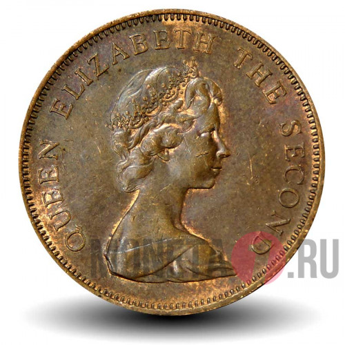 2 пенса 1980 года - Остров Джерси - Елизавета II