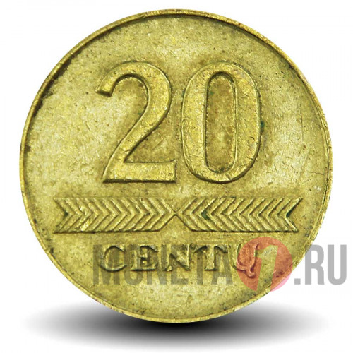 20 центов 1999 года - Литва