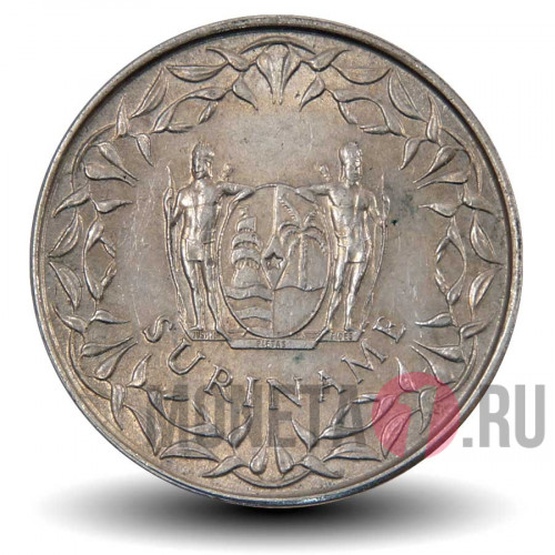 25 центов 1974 года - Суринам