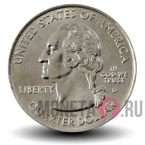 Quarter США 2005 год - Калифорния - D