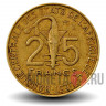 25 франков BCEAO CFA 1980 года - FAO - Западно-Африканские штаты