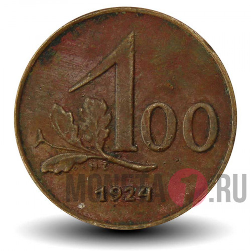 100 крон 1924 года - Австрия