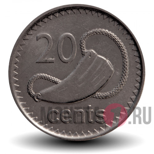 20 центов 2009 года - Фиджи - Elizabeth II