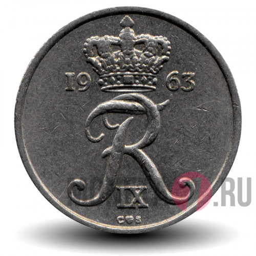 10 ore 1963 года - Дания - Фредерик IX