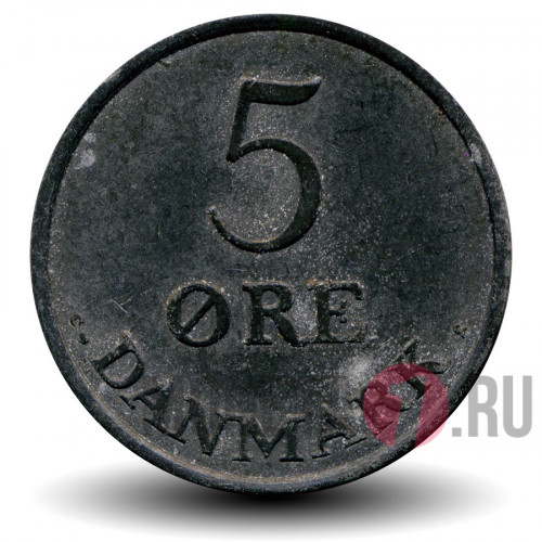 5 ore 1960 года - Фредерик IX - Дания