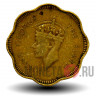 10 центов 1951 года - Цейлон - George VI