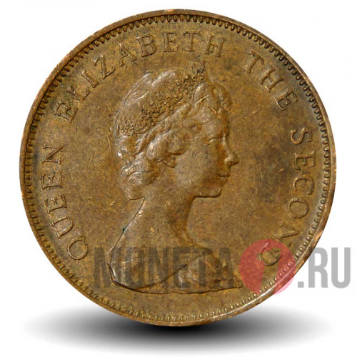 2 пенса 1975 года - Остров Джерси - Елизавета II