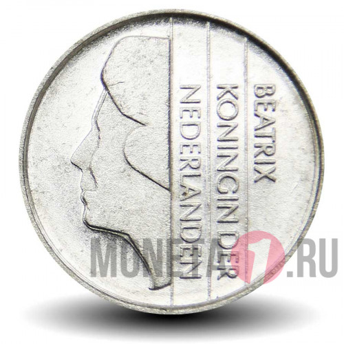25 центов 2000 года - Нидерланды - Беатрикс