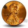 1 цент 2001 года - США - D - В блеске