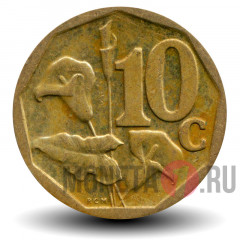 10 центов 2008 года - ЮАР - Драконовая лилия