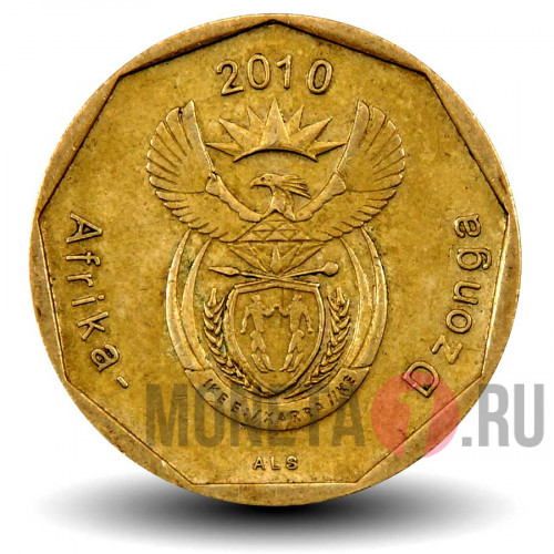 50 центов 2010 года - ЮАР - Цветок Райская птица