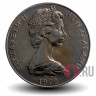 1 доллар - Королевский визит - Маунт Кук - 1970 год - Новая Зеландия
