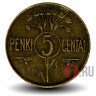 5 центов 1925 года - Литва
