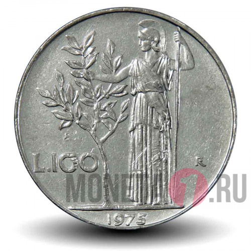 100 Лир - 1975 год - Италия
