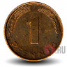 1 пфенниг 1977 года - ФРГ - F