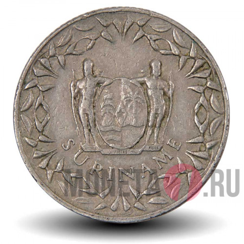 25 центов 1966 года - Суринам