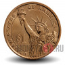 1 Dollar - 14-ый президент США - Франклин Пирс -D