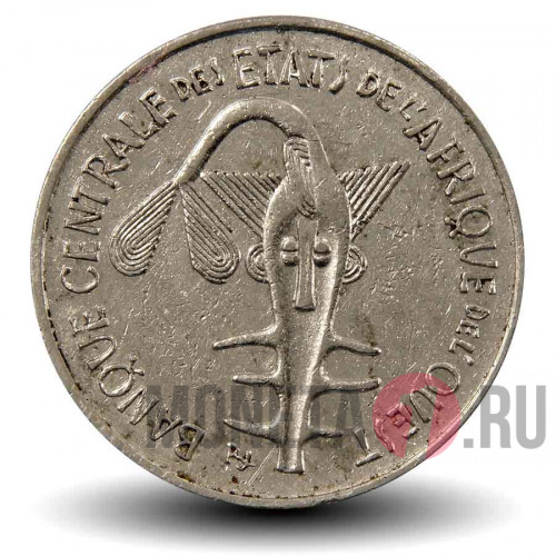 100 франков КФА BCEAO 1968 года - Западно-Африканские штаты