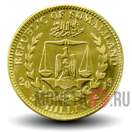 Набор монет Сомалиленда 2019 года - Собаки