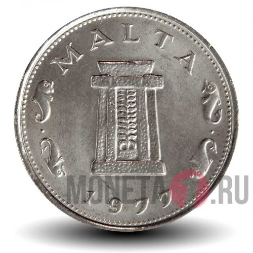 5 центов 1977 года - Мальта