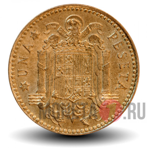1 песета 1980 года - Испания - Хуан Карлос I