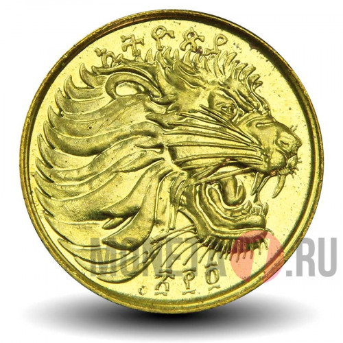 5 центов 2012 года - Эфиопия - Лев