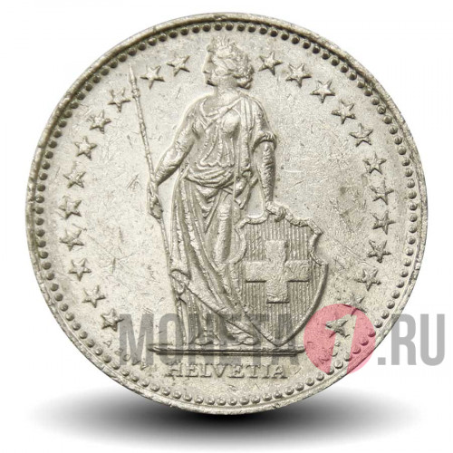 1 франк 1988 года - Швейцария