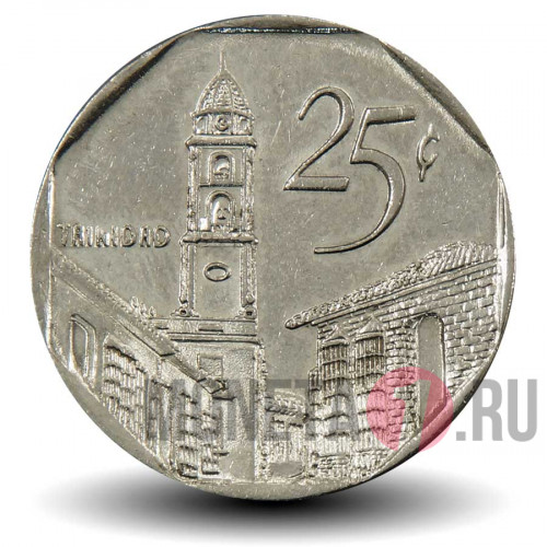 25 сентаво 2003 года - Куба - Церковь св. Франциска